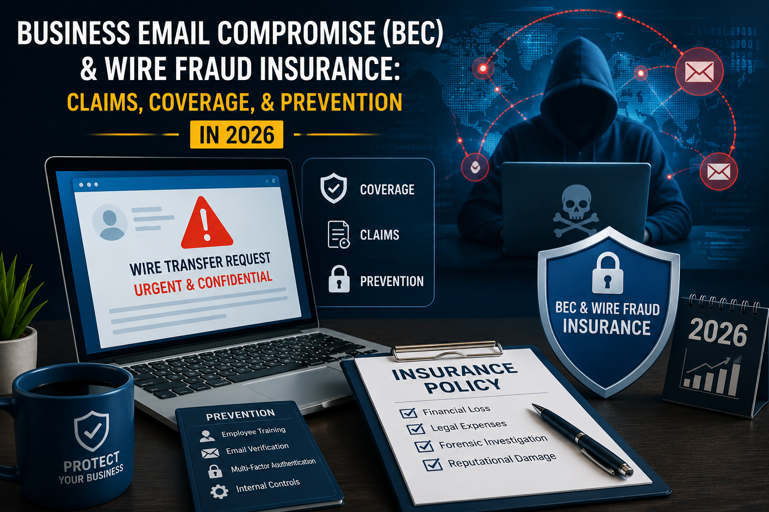 Business Email Compromise (BEC) and Wire Fraud Insurance coverage, claims, and prevention in 2026